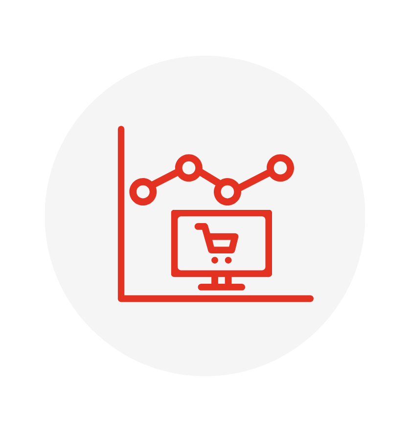 E-commerce Shop Operation (Line-art) option 2